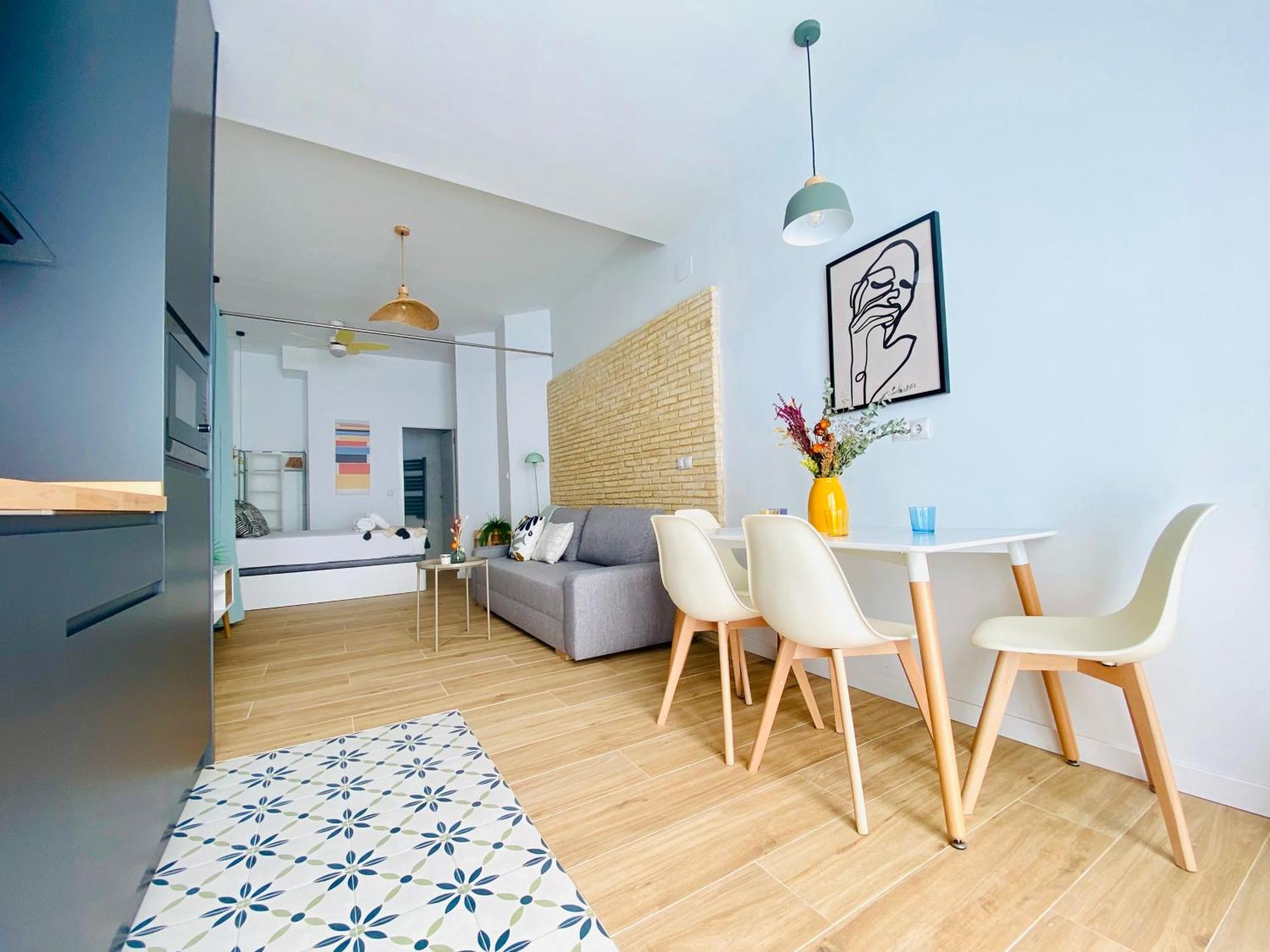 Bajo A - Design & Comfort In Ruzafa Soho บาเลนเซีย ภายนอก รูปภาพ