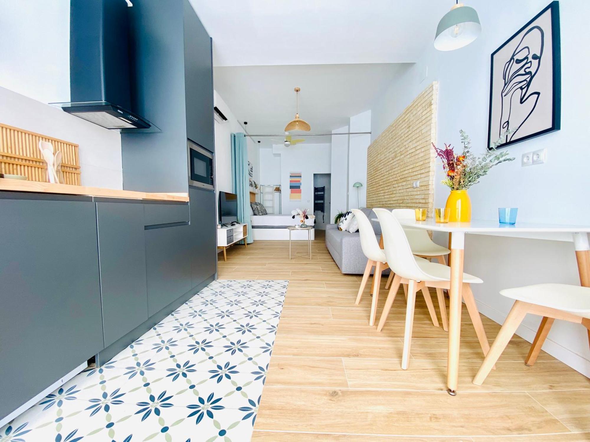 Bajo A - Design & Comfort In Ruzafa Soho บาเลนเซีย ภายนอก รูปภาพ